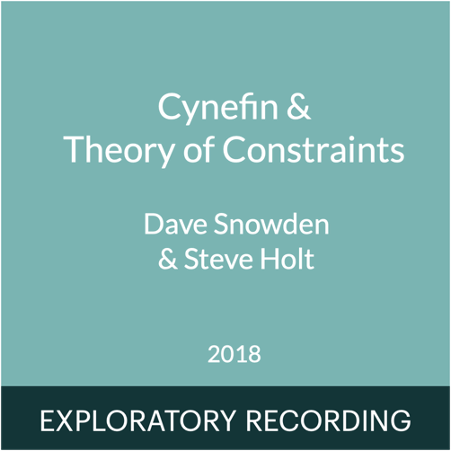 Cynefin & Theory of Constraints: recordings from masterclass exploration